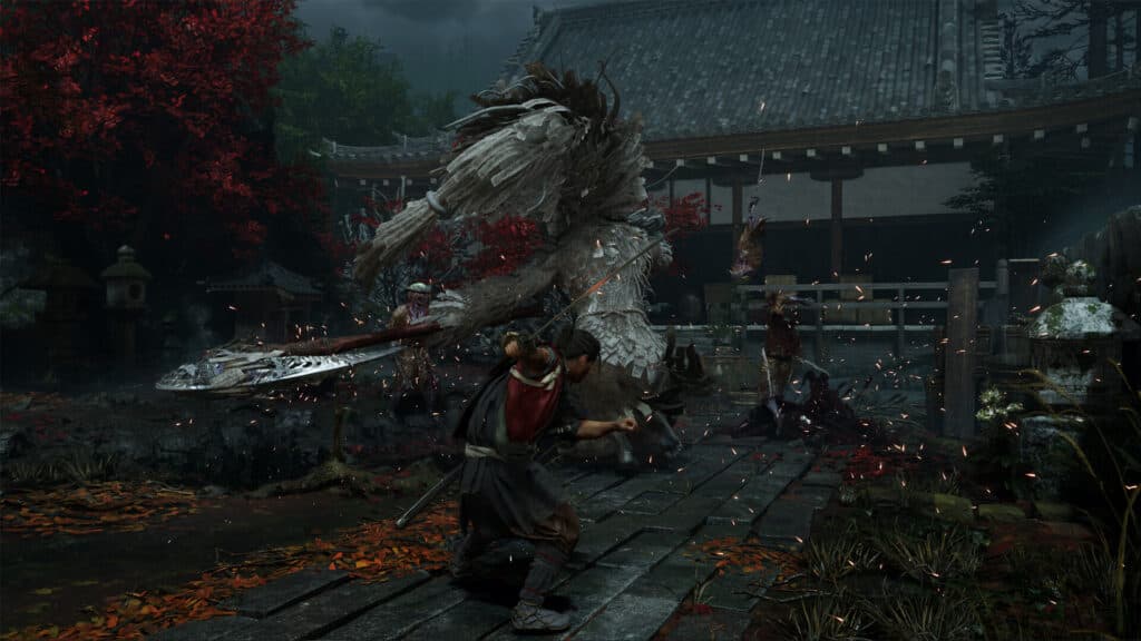 Onimusha: Way of the Sword gameplay screenshot (Image via Capcom)