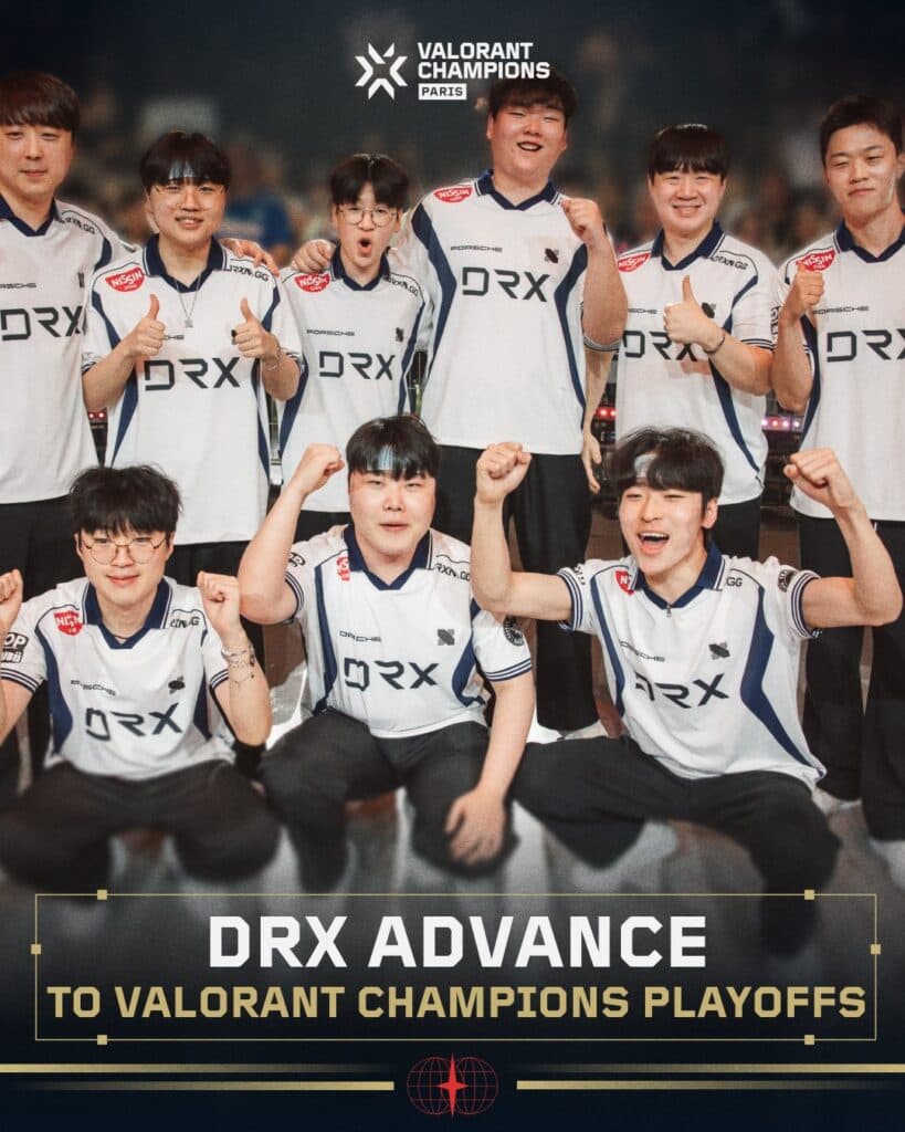 DRX advances to the Playoffs (Image via Riot Games)