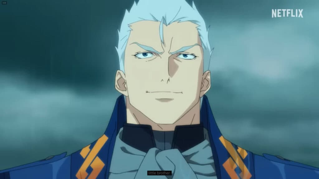 Vergil in the Netflix Devil May Cry show (Image via Netflix)