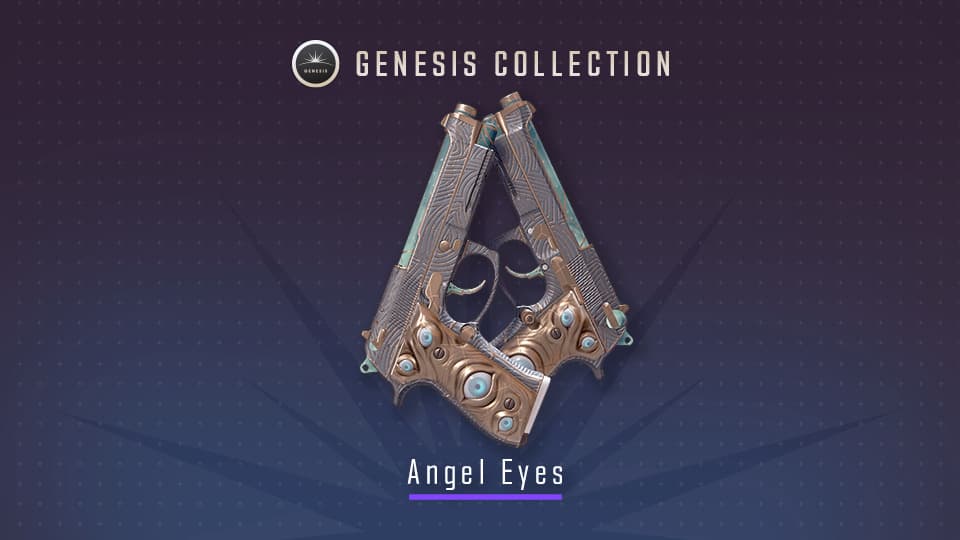Angel Eyes, a Restricted Dual Berettas skin (Image via Valve)