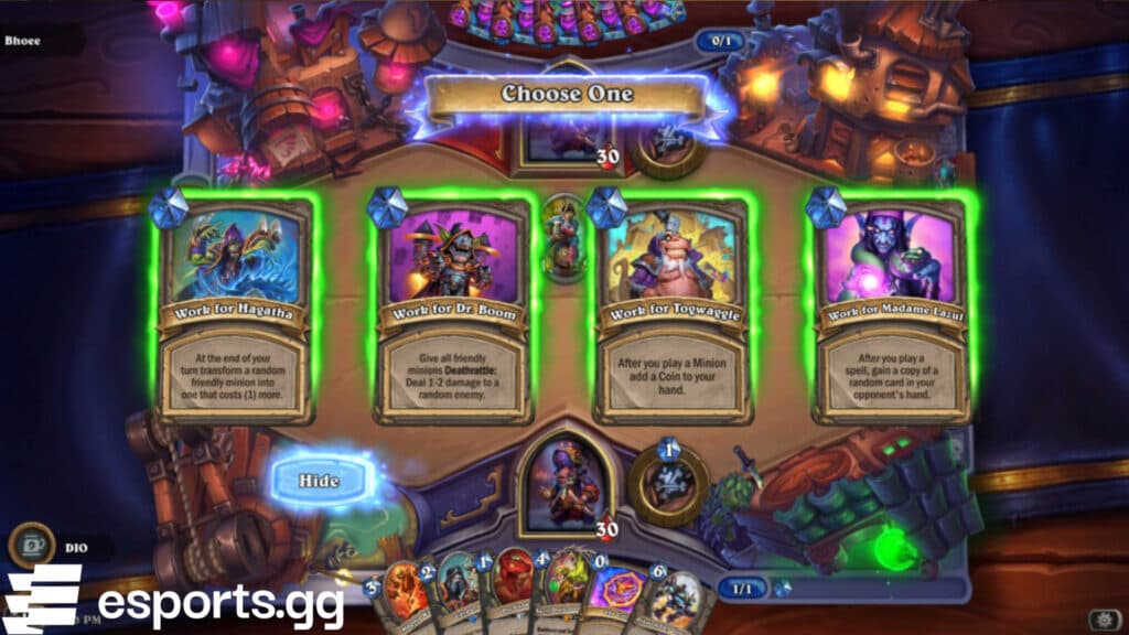 Henchmania Tavern Brawl gameplay (Screenshot via esports.gg)
