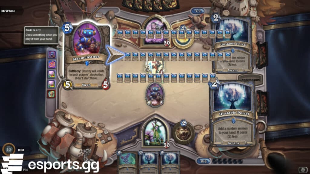 Steamcleaner in Mill Druid (Screenshot via esports.gg)