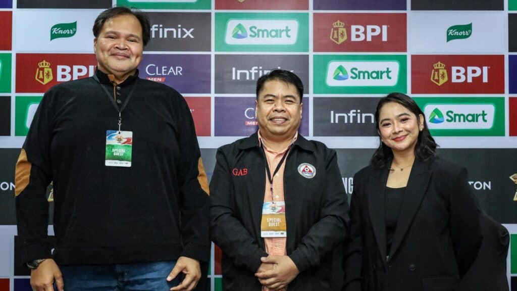 From left to right: Garry Reyala, Dr. Oliver Evangelista, and Lee Viloria (Image via MOONTON Games)