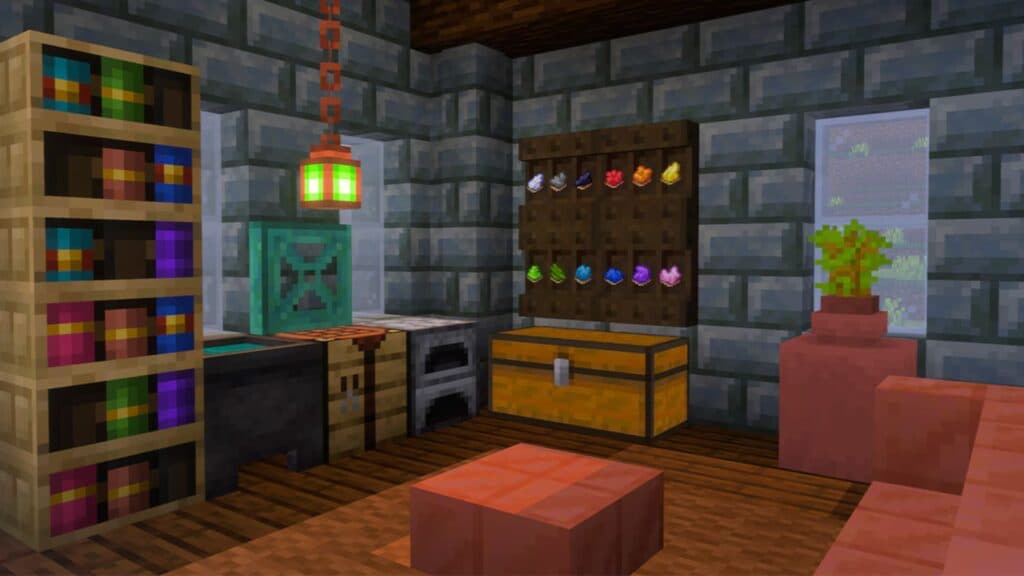 New decorative blocks to make your house feel more cozy. (Image via Mojang)