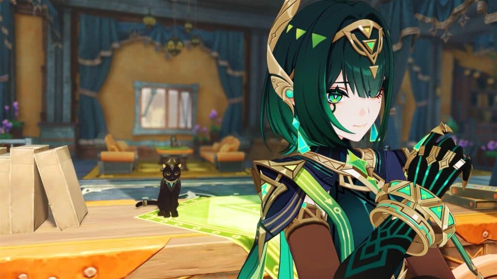 Nefer in Genshin Impact (Image via HoYoverse)