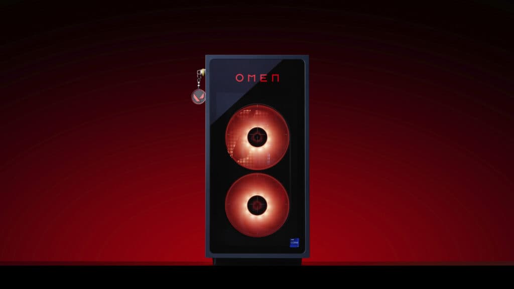OMEN 35L VALORANT limited edition PC (Image by HP)