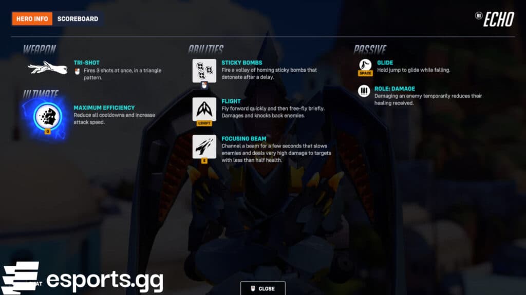 Mirrorwatch Echo (Screenshot via esports.gg)