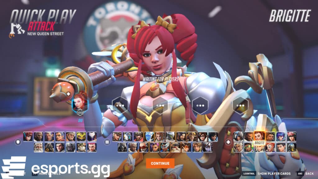 Brigitte in Overwatch 2 (Screenshot via esports.gg)