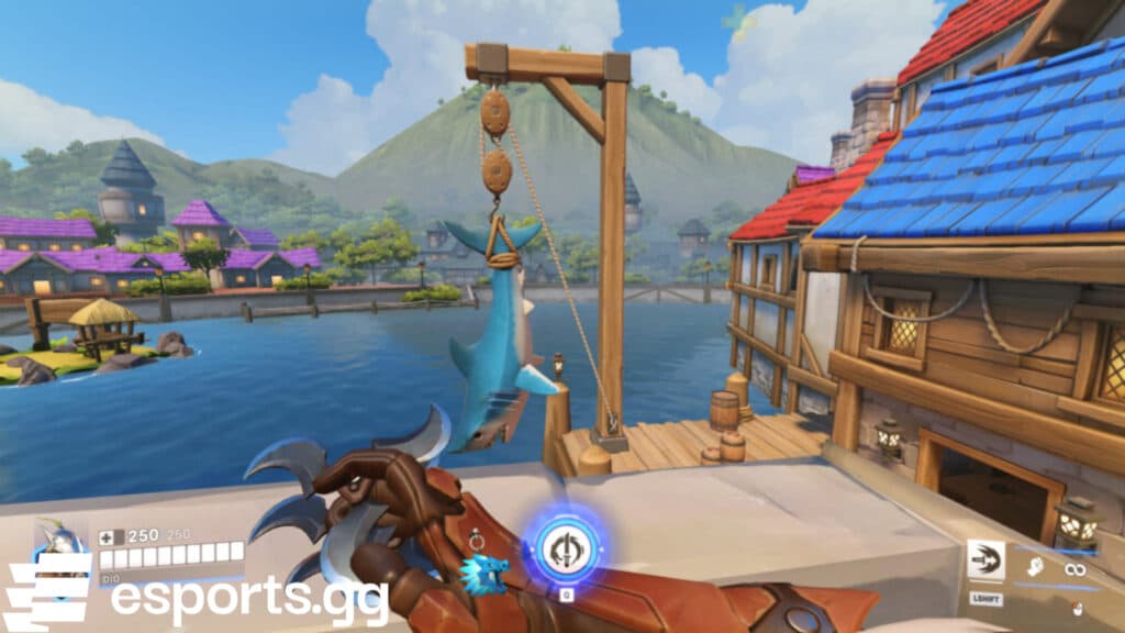 Use Genji's ultimate to fully heal yourself (Screenshot via esports.gg)