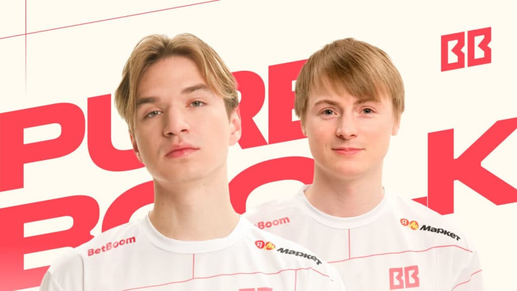 Pure and boolk benched (Image via BetBoom Team)