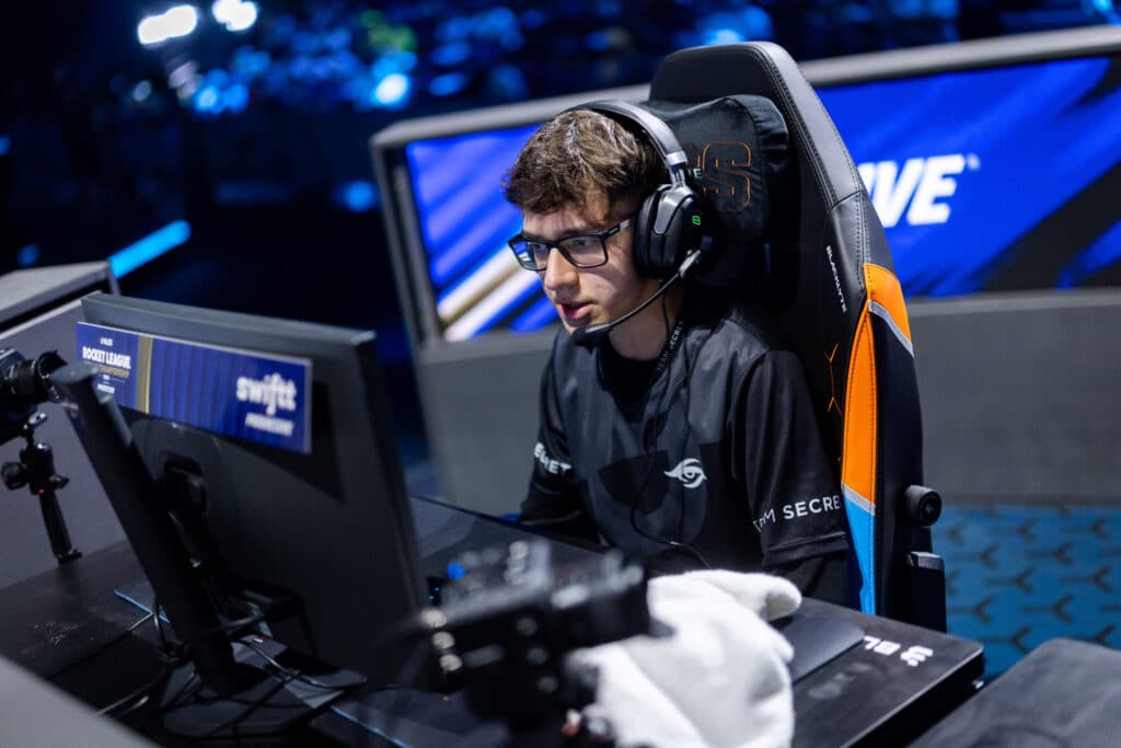 Team Secret | swiftt (Image via Rocket League Esports)