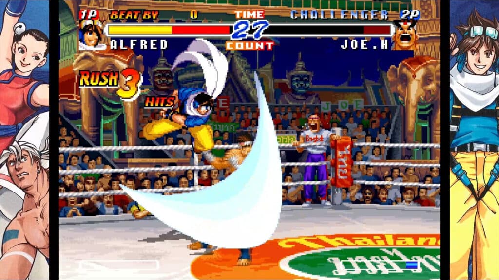 Screenshot of the game (Image via SNK Corporation)