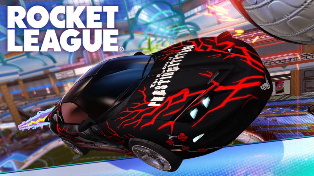 Pontiac Firebird in Rocket League (image via Psyonix)