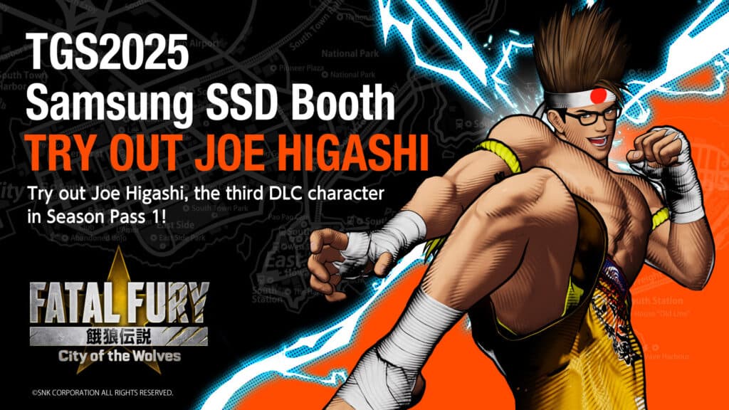 Joe Higashi is the game's third DLC character (Image via SNK Corporation)
