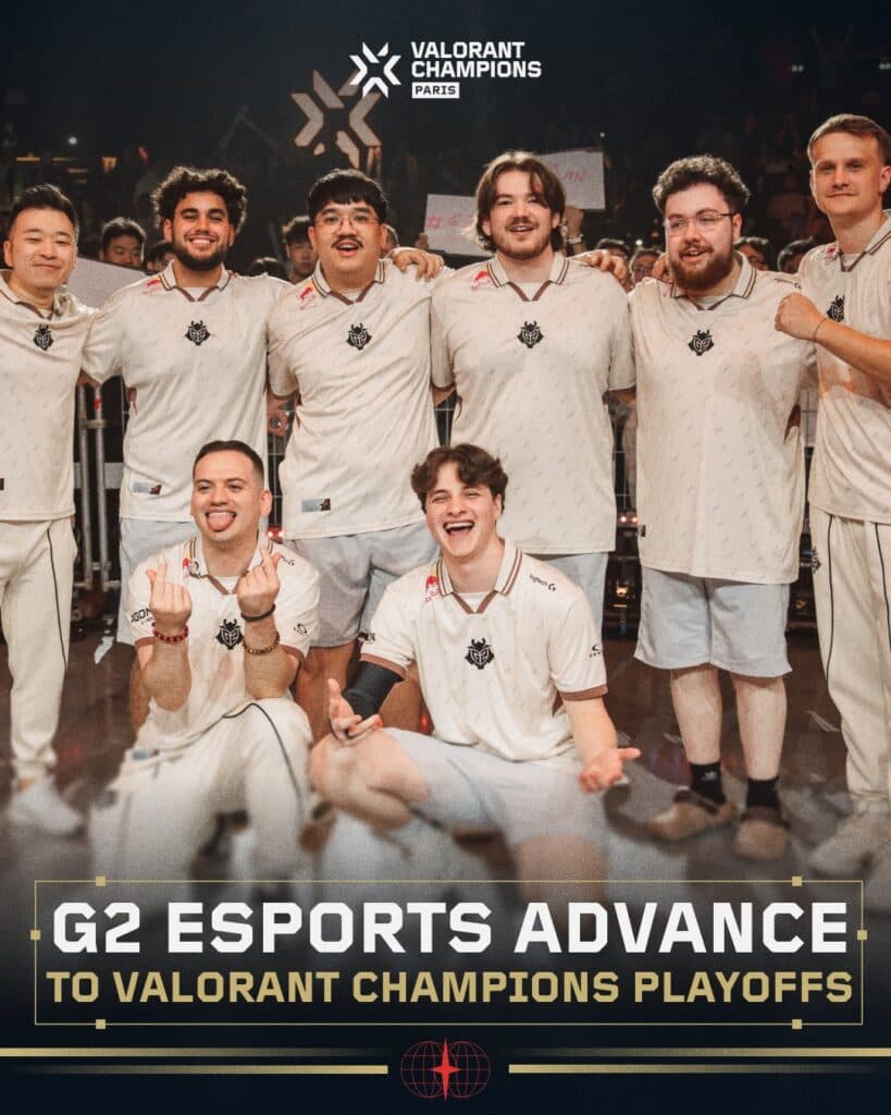 G2 are in the Playoffs (Image via Riot Games)