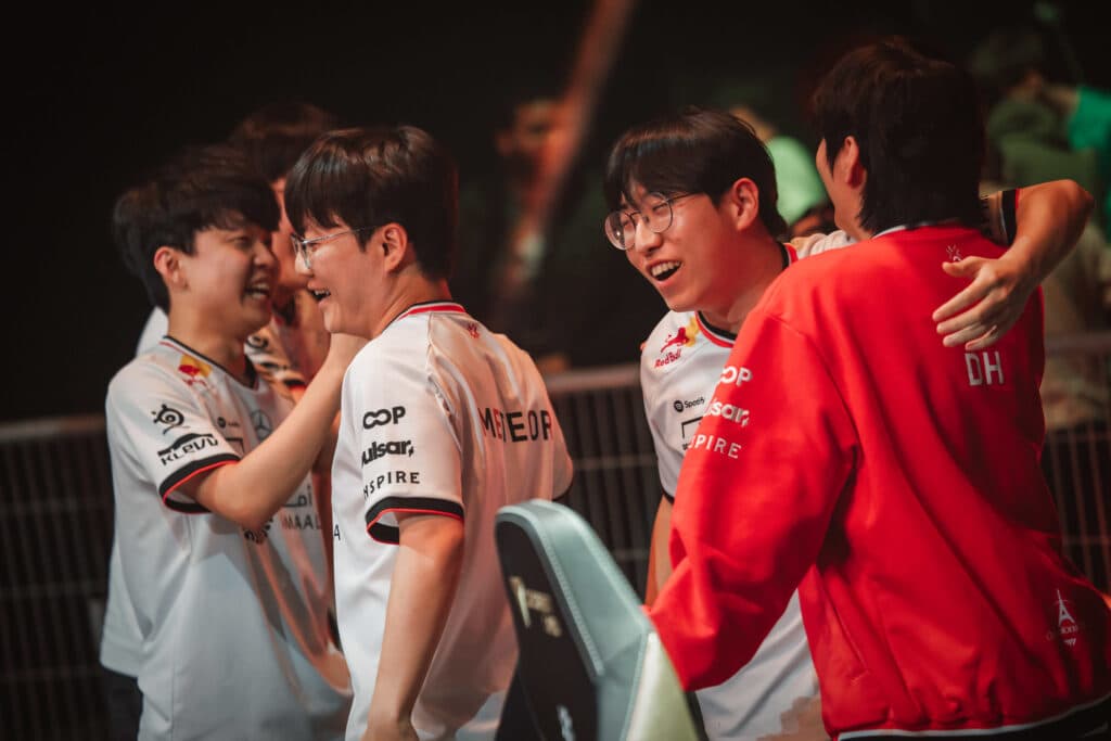 T1 at VALORANT Champions 2025 (Photo via Riot Games | Colin Young-Wolff)