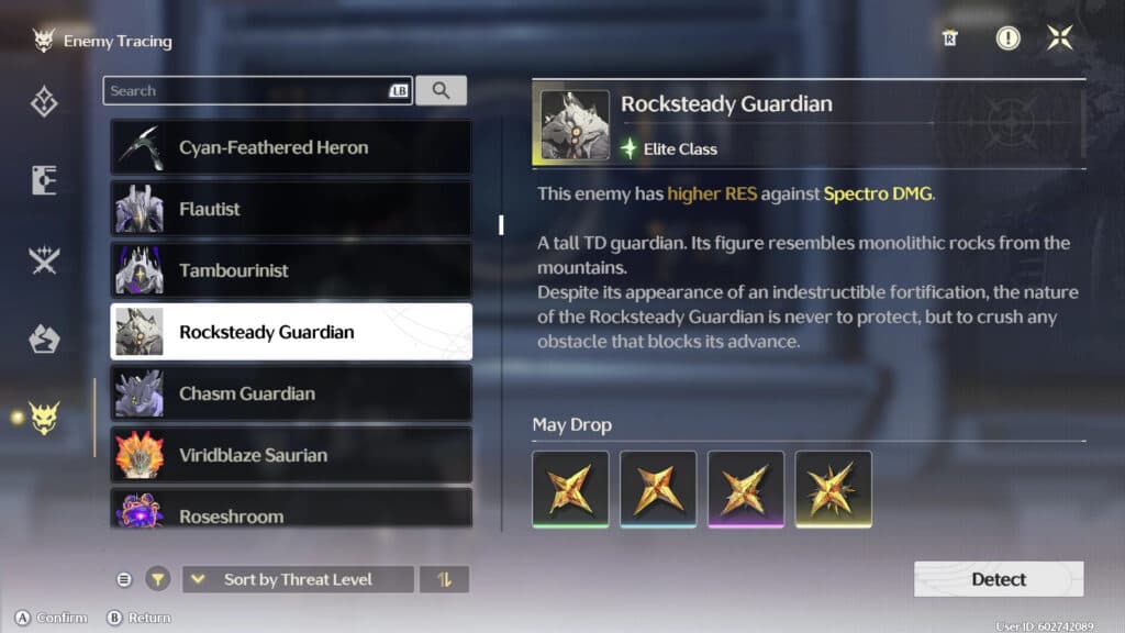 Tracking Rocksteady Guardian (Screenshot via esports.gg)