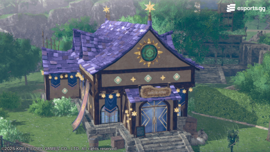 Mistletoe Miscellaneous is Rias's grandfather's old shop which you will run (Image by esports.gg)