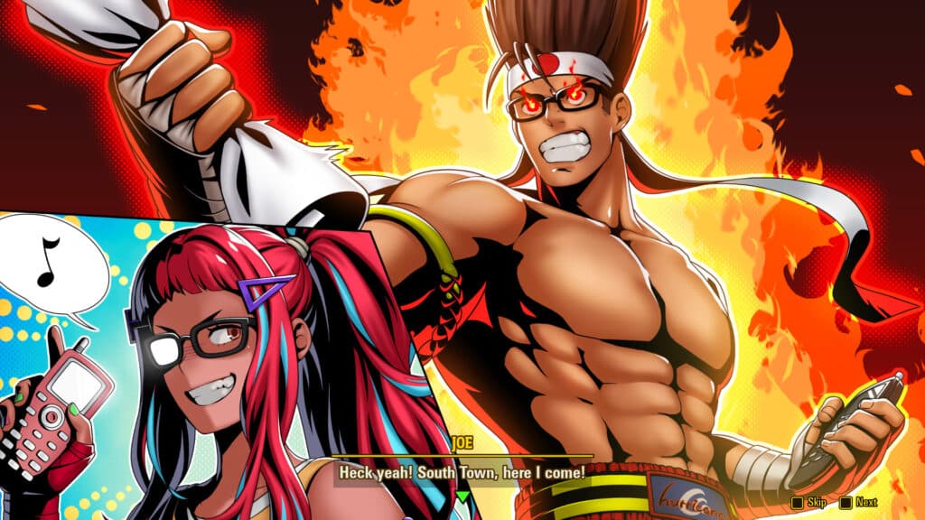 Preecha and Joe Higashi in Episodes of South Town (Image via SNK Corporation)