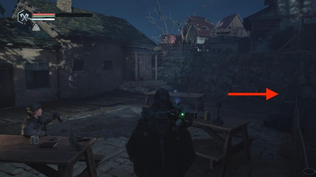 Directions to get the first bottle of mead. (Screenshot by esports.gg)