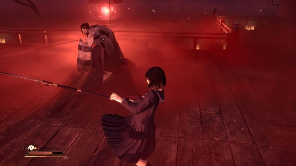 Watch out for Sakuko's sweeping attack. (Screenshot by esports.gg)