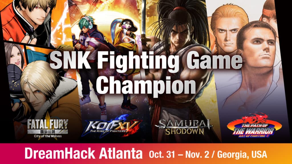 SWC 2025 takes place at Dreamhack Atlanta 2025 (Image via SNK Corporation)