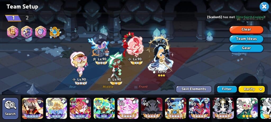 Alternative lineup without Silent Salt Cookie. (Screenshot via esports.gg)