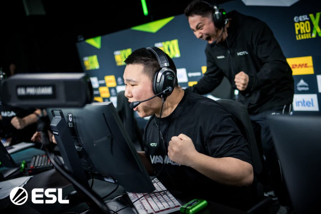 HOTU at Stage 2 of CS2 ESL Pro League Season 22 (Photo via ESL)