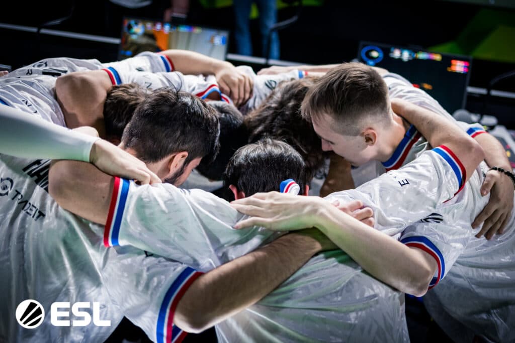 Team Vitality at Stage 2 of CS2 EPL Season 22 (Photo via ESL)