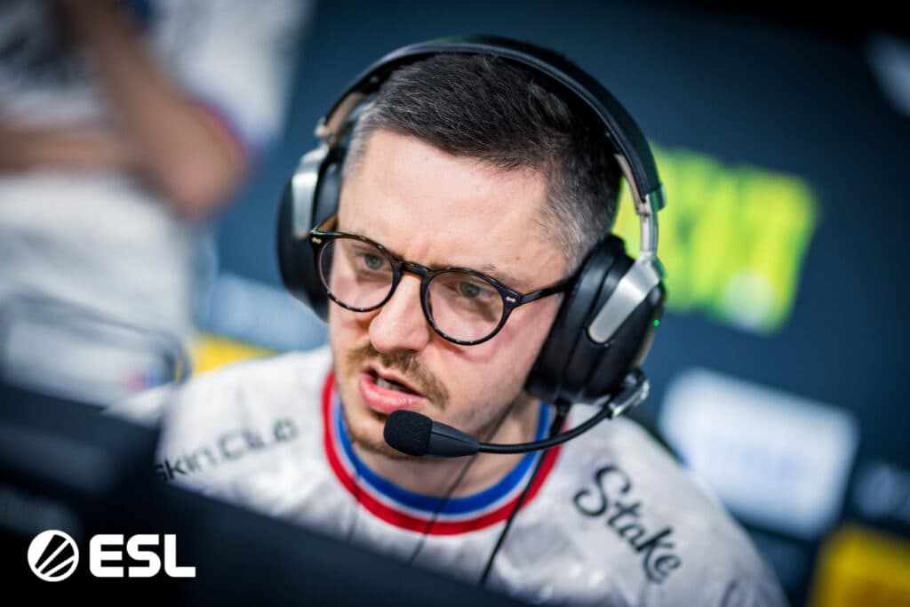 Vitality delivered a 13:2 on Inferno against G2 but had to pull off a comeback on Mirage (Photo via ESL)