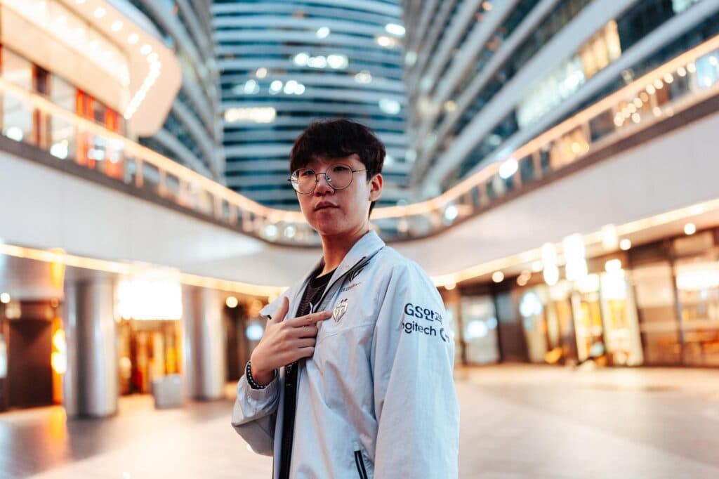 Gen.G Ruler has insane stats in Worlds 2025. (Photo via Aiksoon Lee/Riot Games)