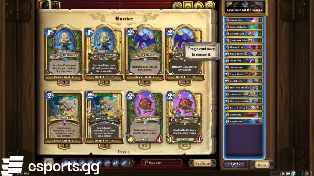 Arrows and Bananas Hunter (Screenshot via esports.gg)