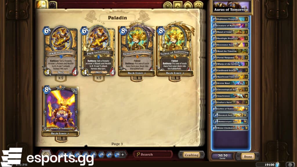 Auras of Tomorrow Paladin (Screenshot via esports.gg)