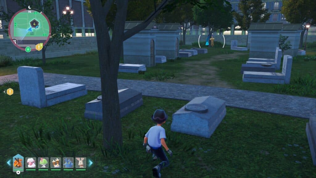 Honedge near the tombstones (Screenshot via esports.gg)