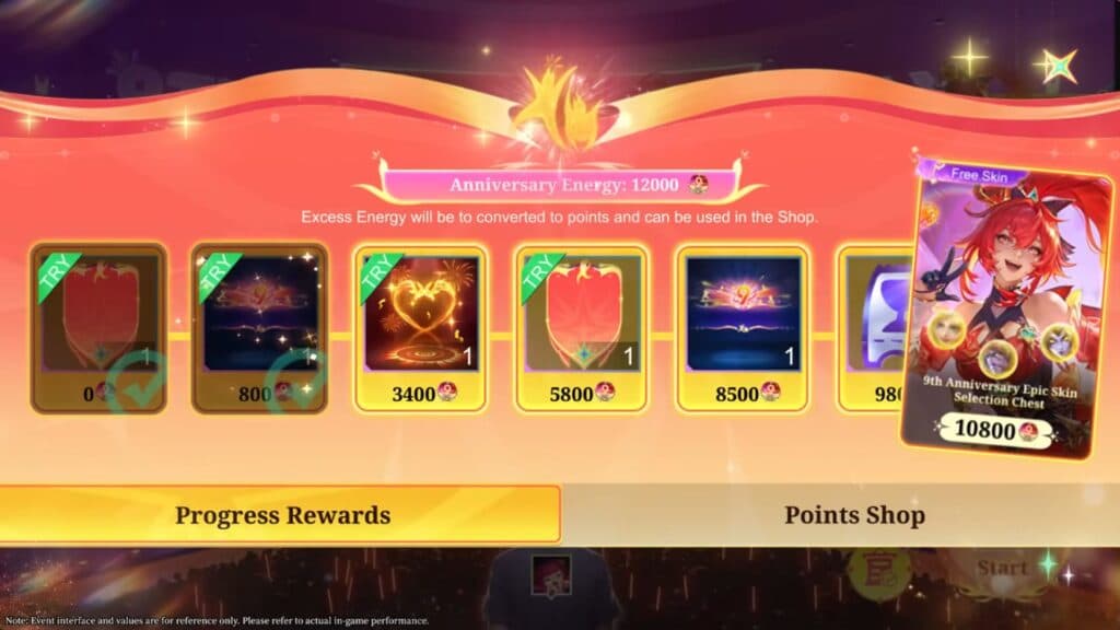 You get the free Fanny P.ACE in the Light Up! Anniversary Venue! event. (Image via MOONTON Games)