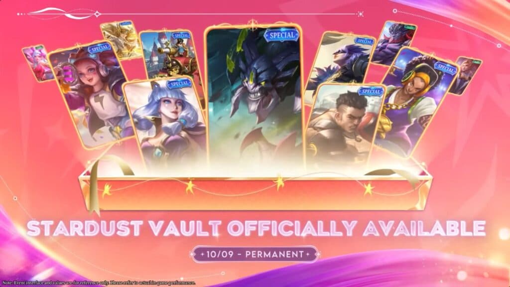 Keep your expired event tokens and exchange them for free skins. (Image via MOONTON Games)