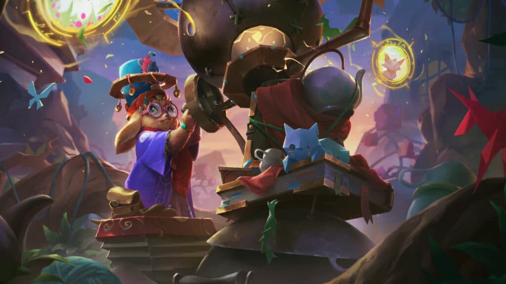 Norra is a yordle enchantress who lives with her pet, Yuumi (Image by Riot Games)