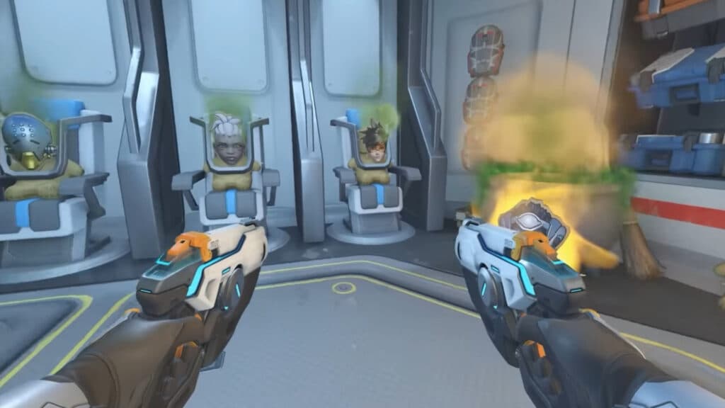 How the Overwatch 2 Haunted Masquerade game mode works (Image via Blizzard Entertainment)