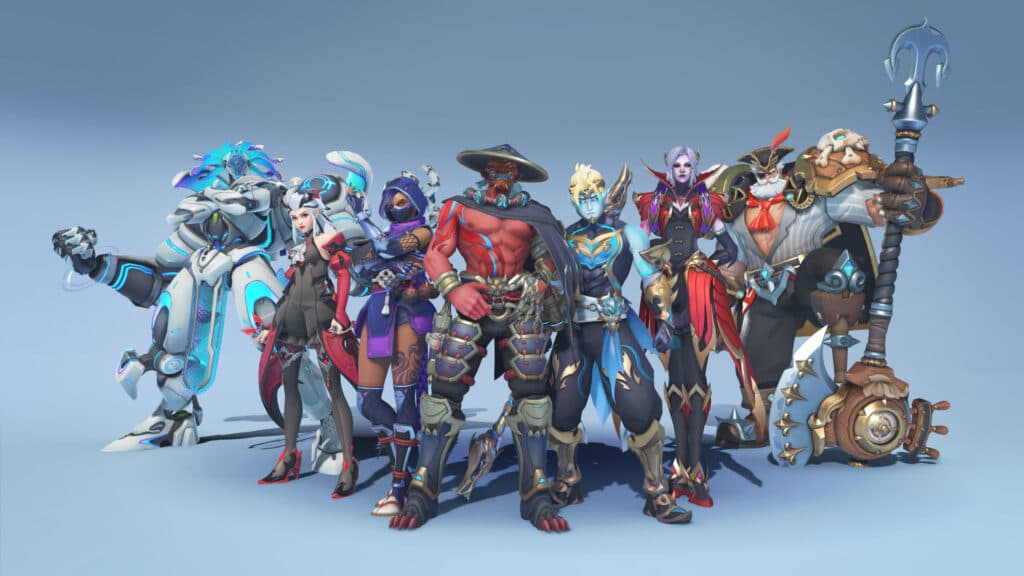 More skin previews (Image via Blizzard Entertainment)