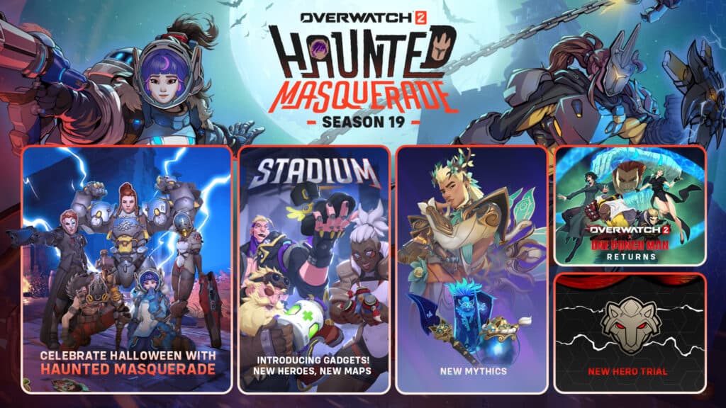 Overwatch 2 Season 19 roadmap (Image via Blizzard Entertainment)