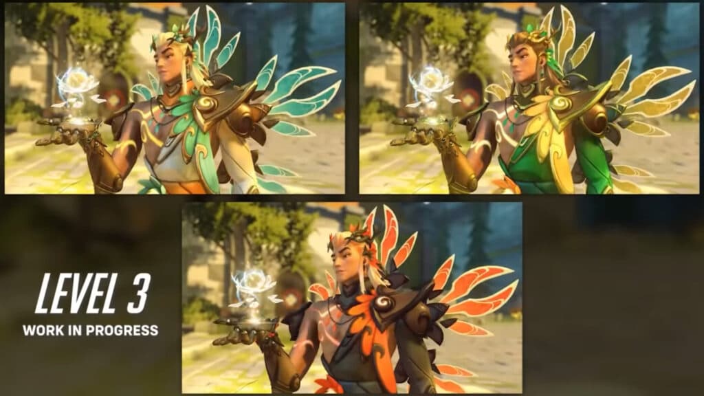 How the new mythic skins system works (Image via Blizzard Entertainment)