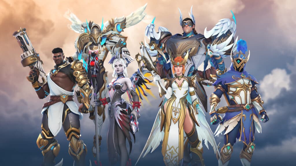 Overwatch 2 Archangel skins in Season 19 (Image via Blizzard Entertainment)