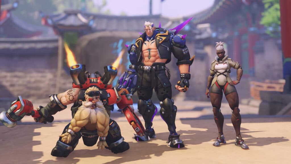 Torbjorn, Hazard, and Sojourn in Overwatch 2 Stadium Season 19 (Image via Blizzard Entertainment)