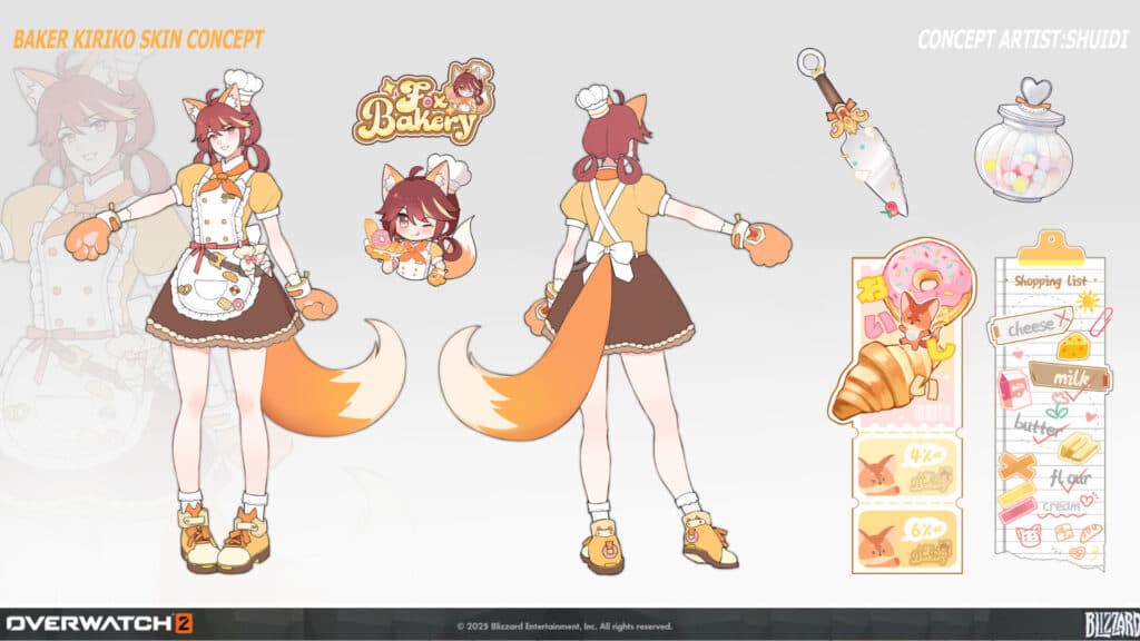 Baker Kiriko (Image via d3watch | Blizzard Entertainment)