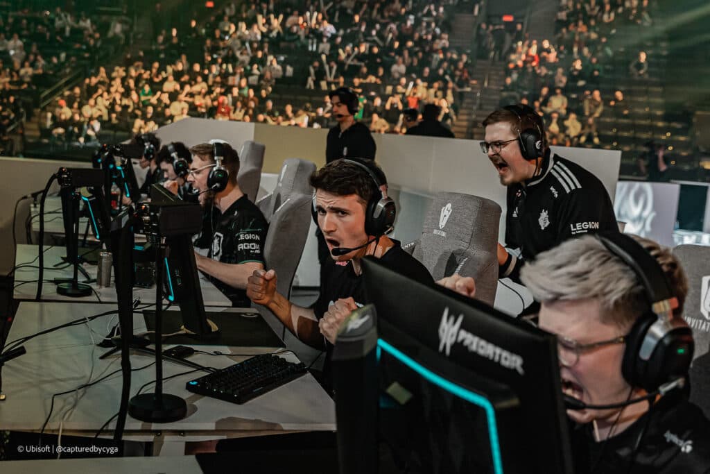 G2 Esports at the Six Invitational 2023 (Photo via Ubisoft | Jonathan Cyga)