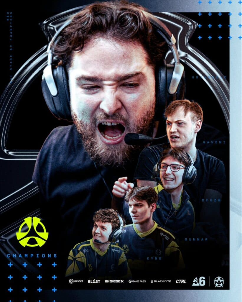 M80 are R6 Siege NAL 2025 Stage 2 Champions (Image via Rainbow Six Esports NA)