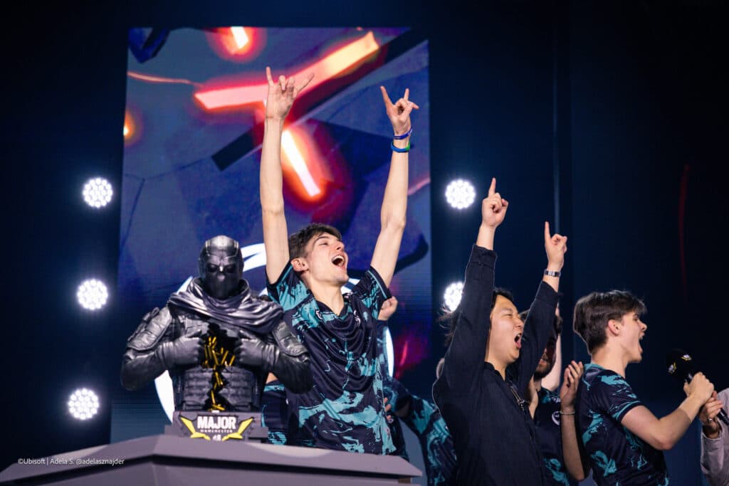 beastcoast at the R6 Manchester Major 2024 (Photo via Ubisoft | Adela Sznajder)