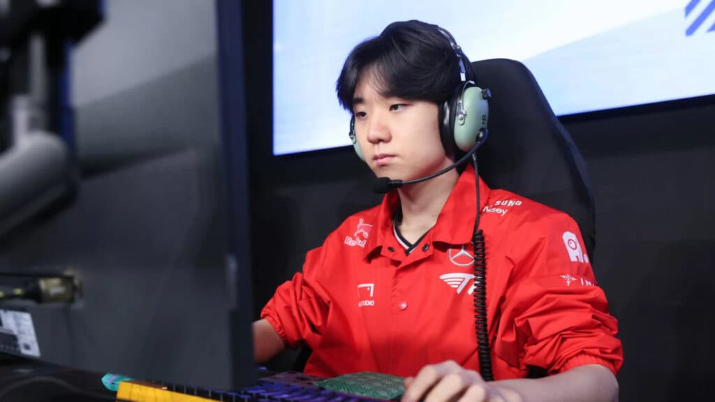 Poby played for the T1 organization for two years (Image by LCK)