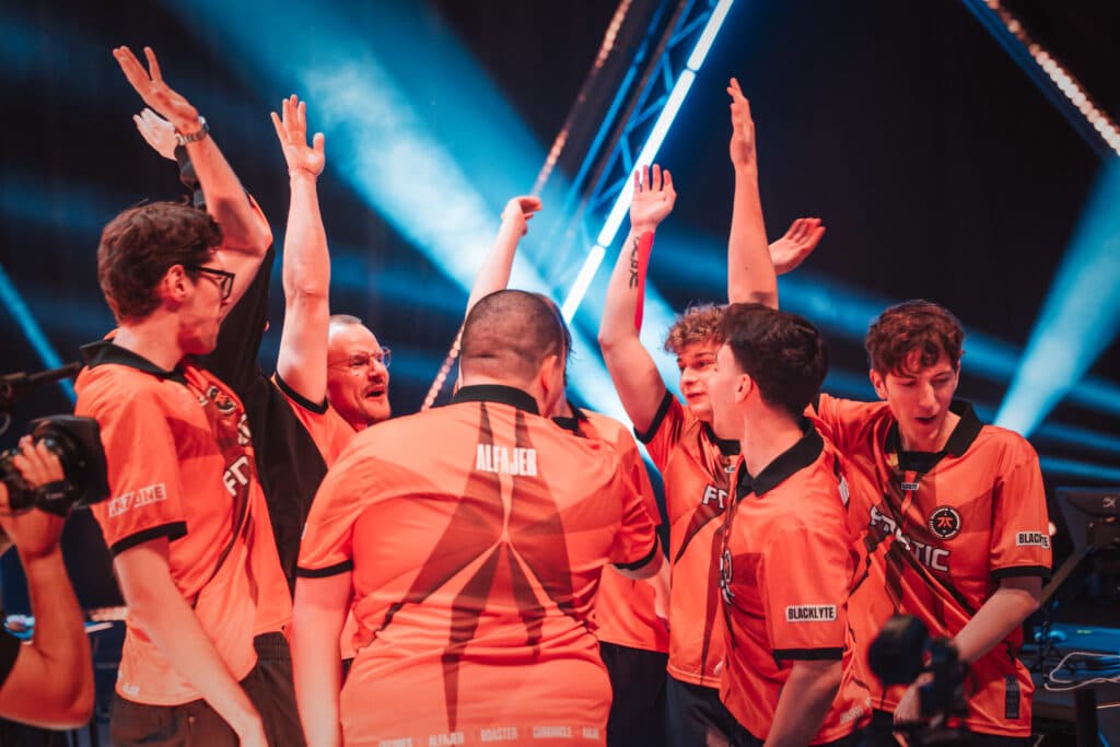 Fnatic at VALORANT Champions 2025 (Photo via Riot Games | Colin Young-Wolff)