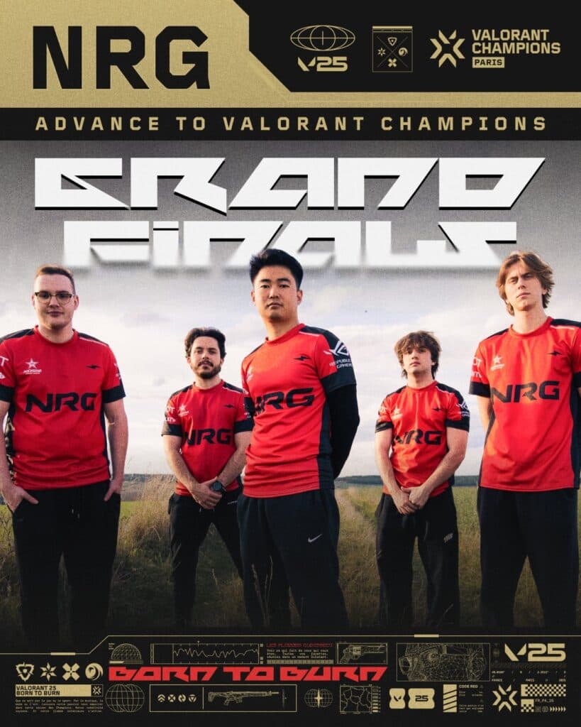 NRG to the grand final (Image via Riot Games)